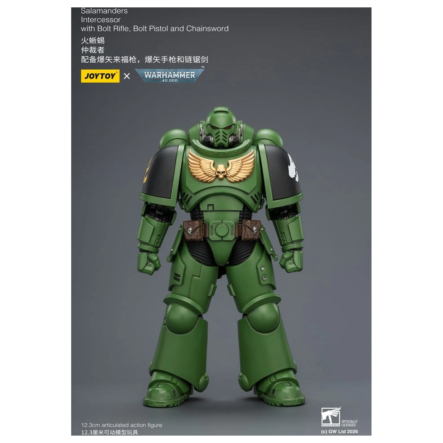 Warhammer 40,000 Akčná figúrka Salamanders Intercessor 12 cm produktová fotografia