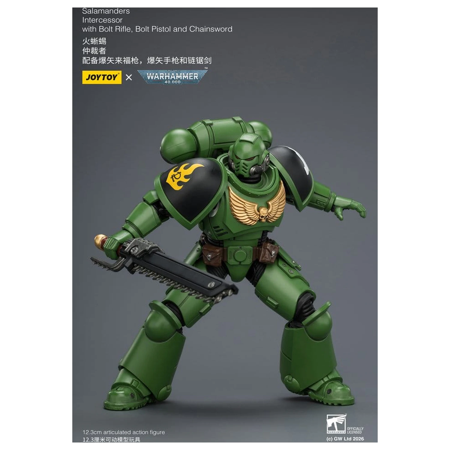 Warhammer 40,000 Akčná figúrka Salamanders Intercessor 12 cm produktová fotografia