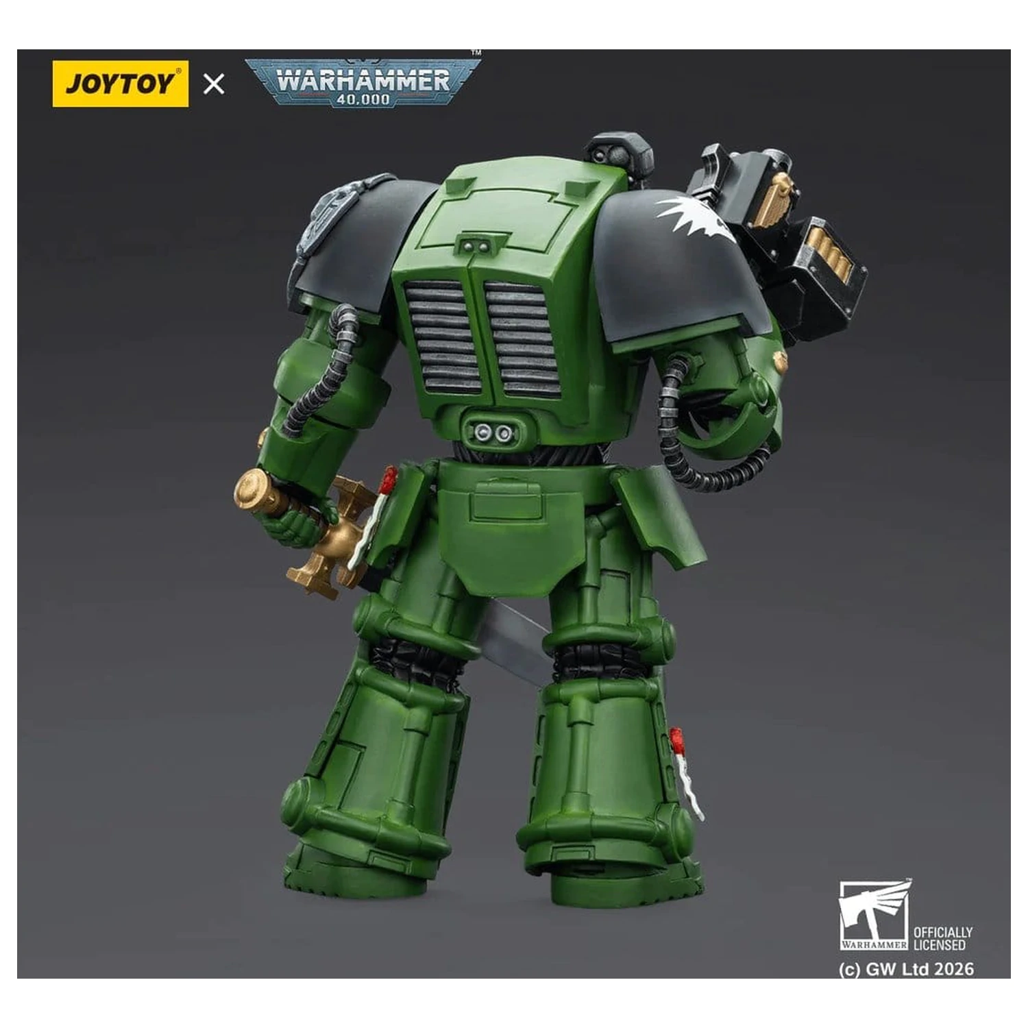 Warhammer 40,000 Akčná figúrka Salamanders Terminator 1 s Power Sword a Storm Bolter 14 cm produktová fotografia