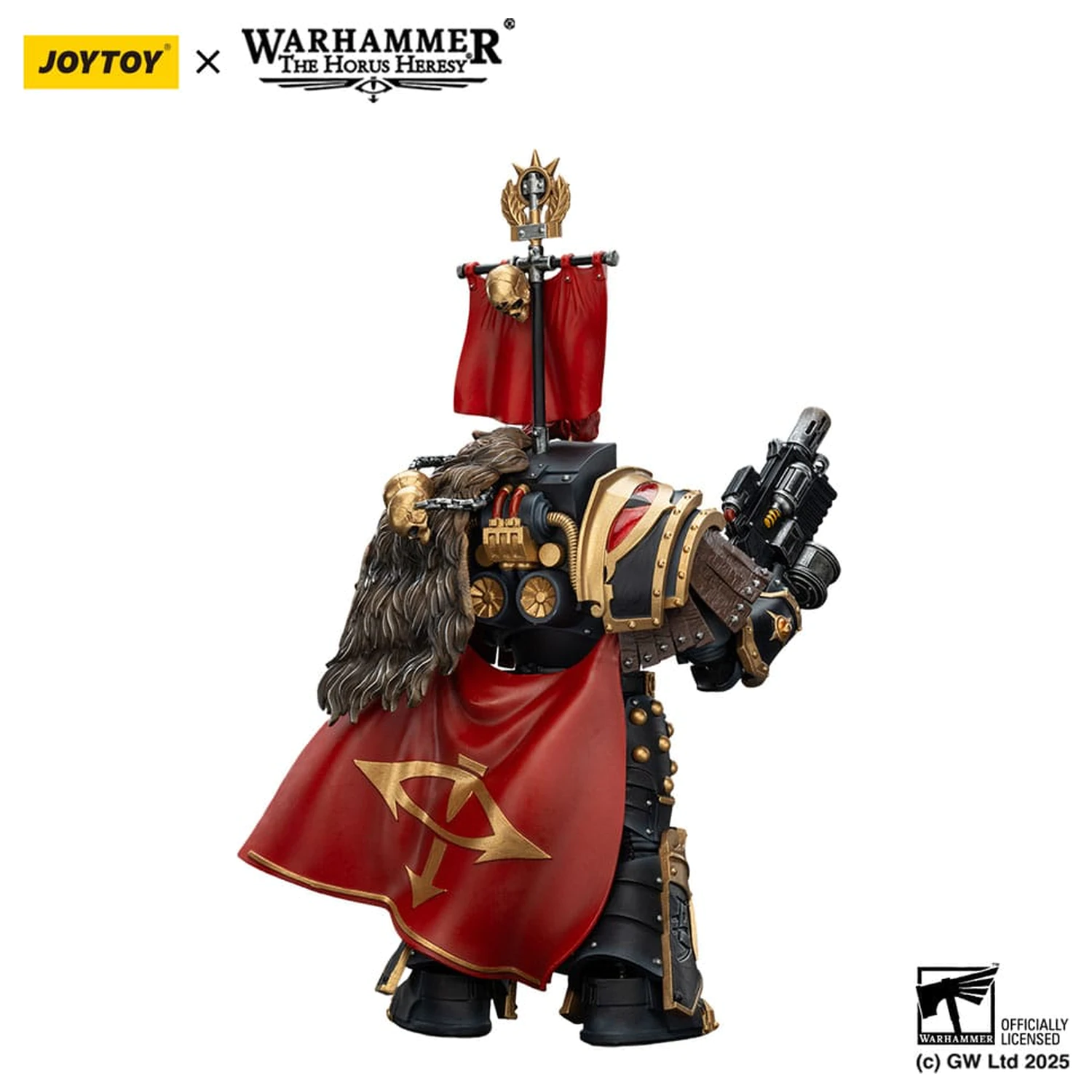 Warhammer 40,000: Sons of Horus Akčná figúrka Legion Cataphractii Praetor s Combi-Melta a Power Maul 14 cm produktová fotografia