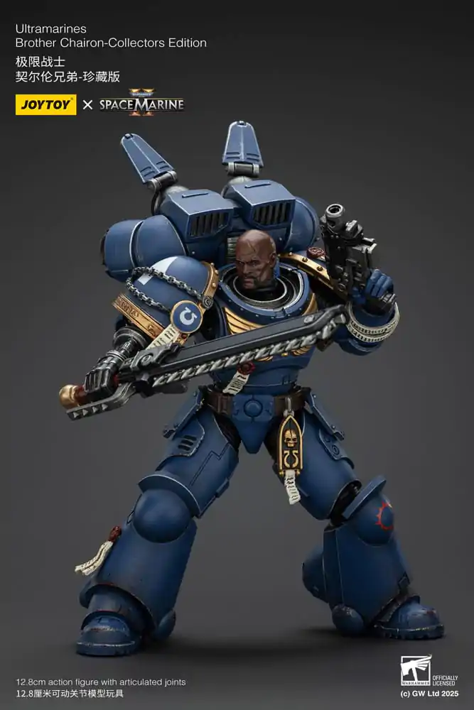 Warhammer 40,000: Space Marine 2 Akčná figúrka Ultramarines Brother Chairon Collectors Edition 13 cm produktová fotografia