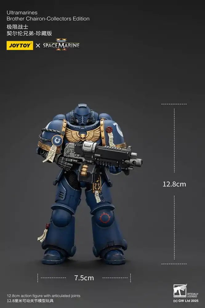 Warhammer 40,000: Space Marine 2 Akčná figúrka Ultramarines Brother Chairon Collectors Edition 13 cm produktová fotografia