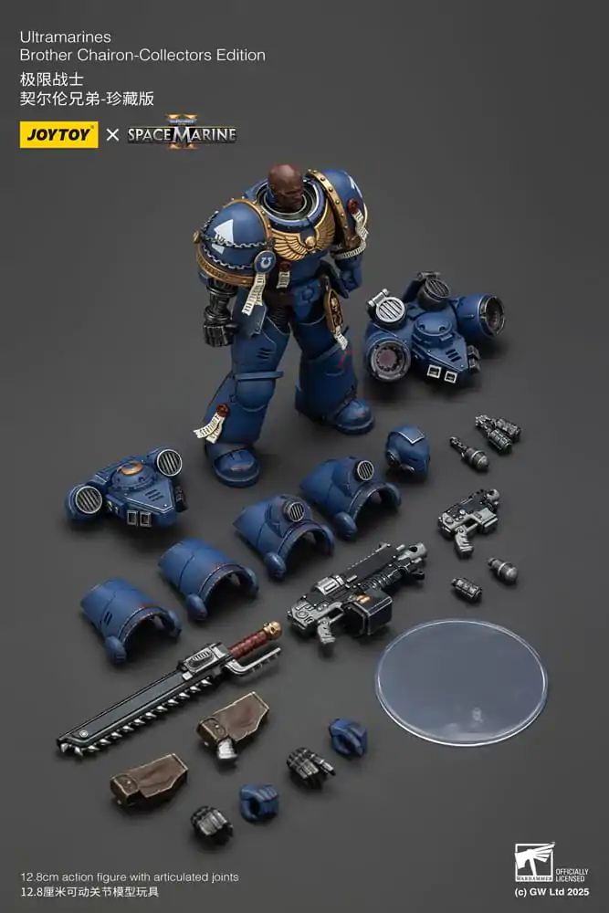 Warhammer 40,000: Space Marine 2 Akčná figúrka Ultramarines Brother Chairon Collectors Edition 13 cm produktová fotografia