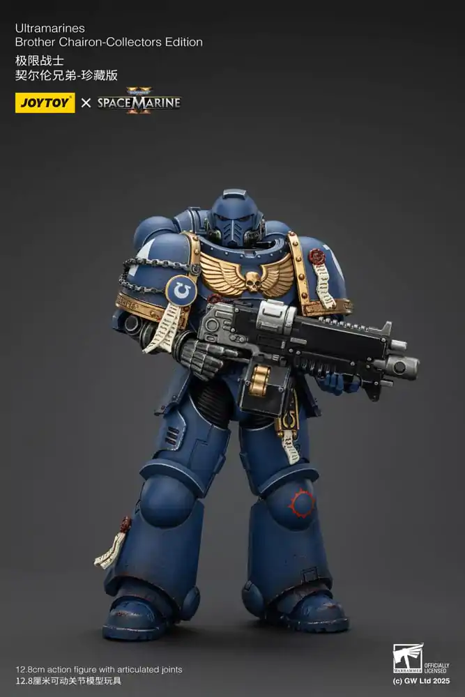 Warhammer 40,000: Space Marine 2 Akčná figúrka Ultramarines Brother Chairon Collectors Edition 13 cm produktová fotografia