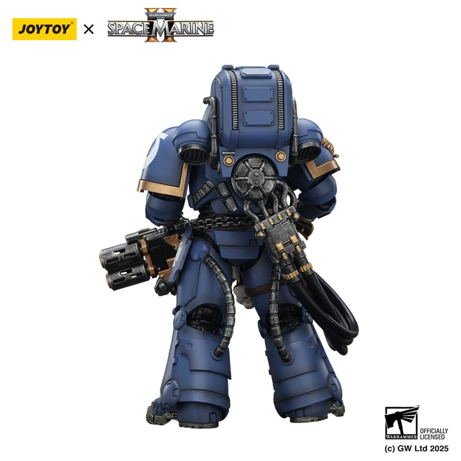 Warhammer 40,000: Space Marine 2 Akčná figúrka Ultramarines Heavy Artificer Armor s Relic Multi-Melta 13 cm produktová fotografia