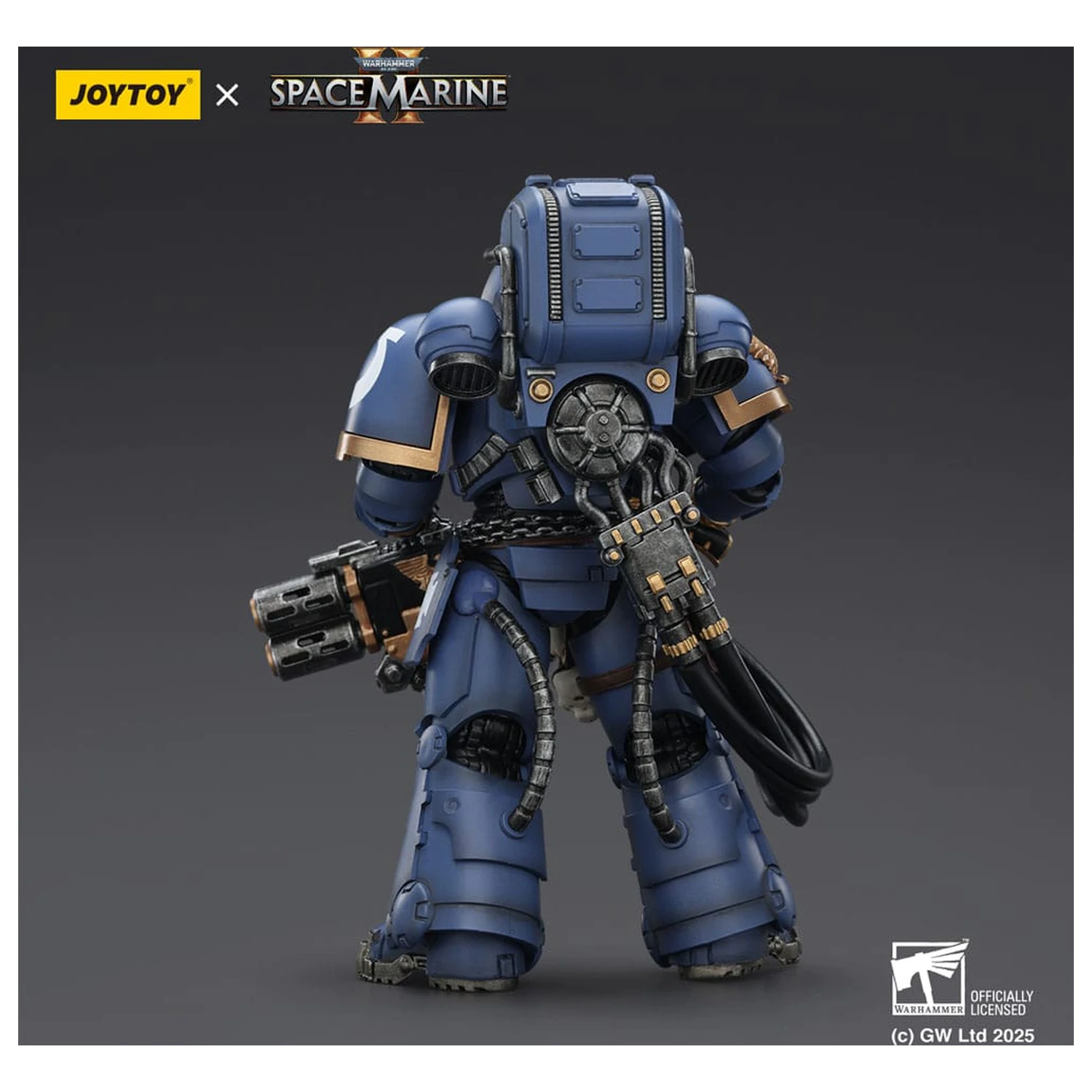 Warhammer 40,000: Space Marine 2 Akčná figúrka Ultramarines Heavy Artificer Armor s Relic Multi-Melta 13 cm produktová fotografia