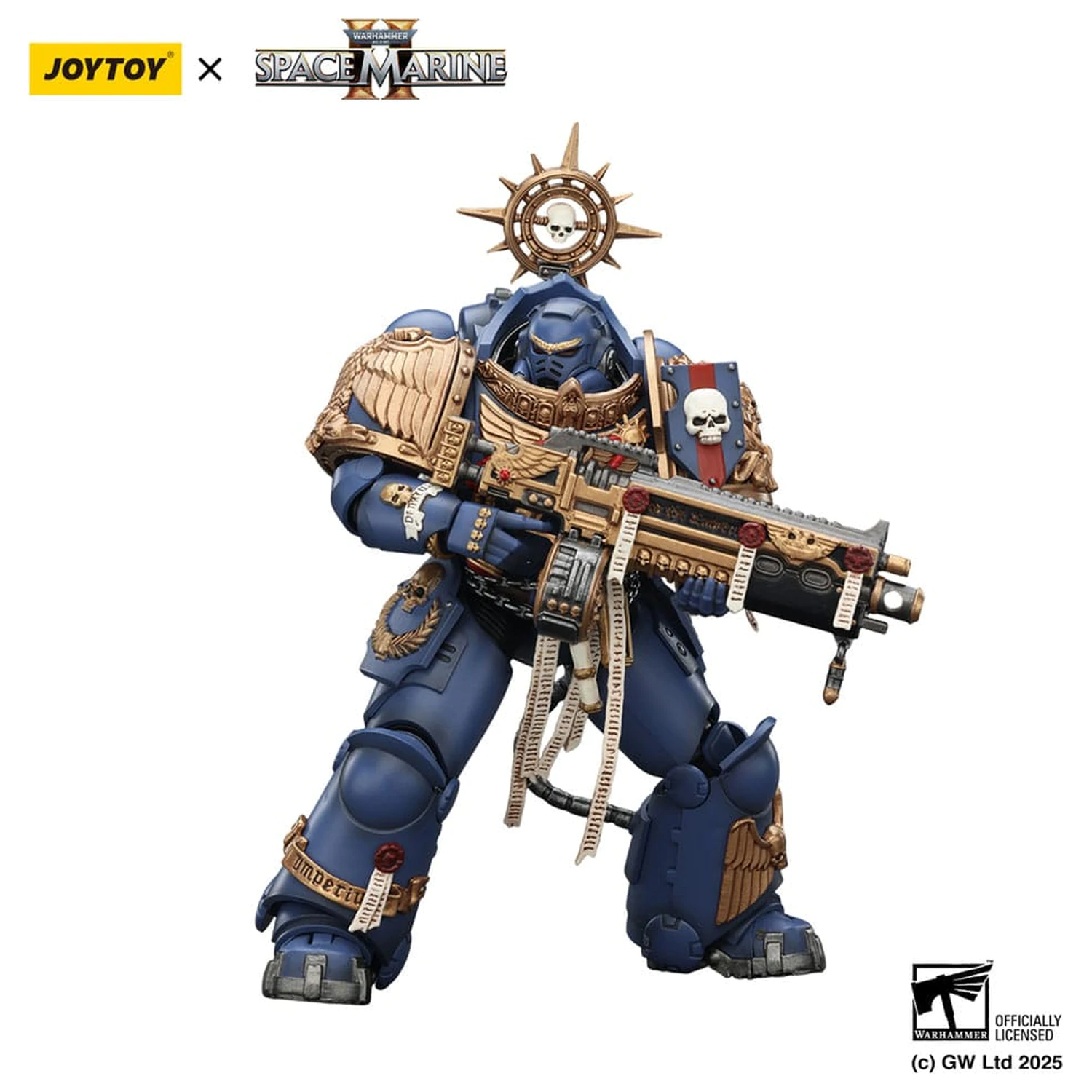 Warhammer 40,000 Akčná Figúrka Ultramarines Heavy Relic Primus Armor 13 cm produktová fotografia