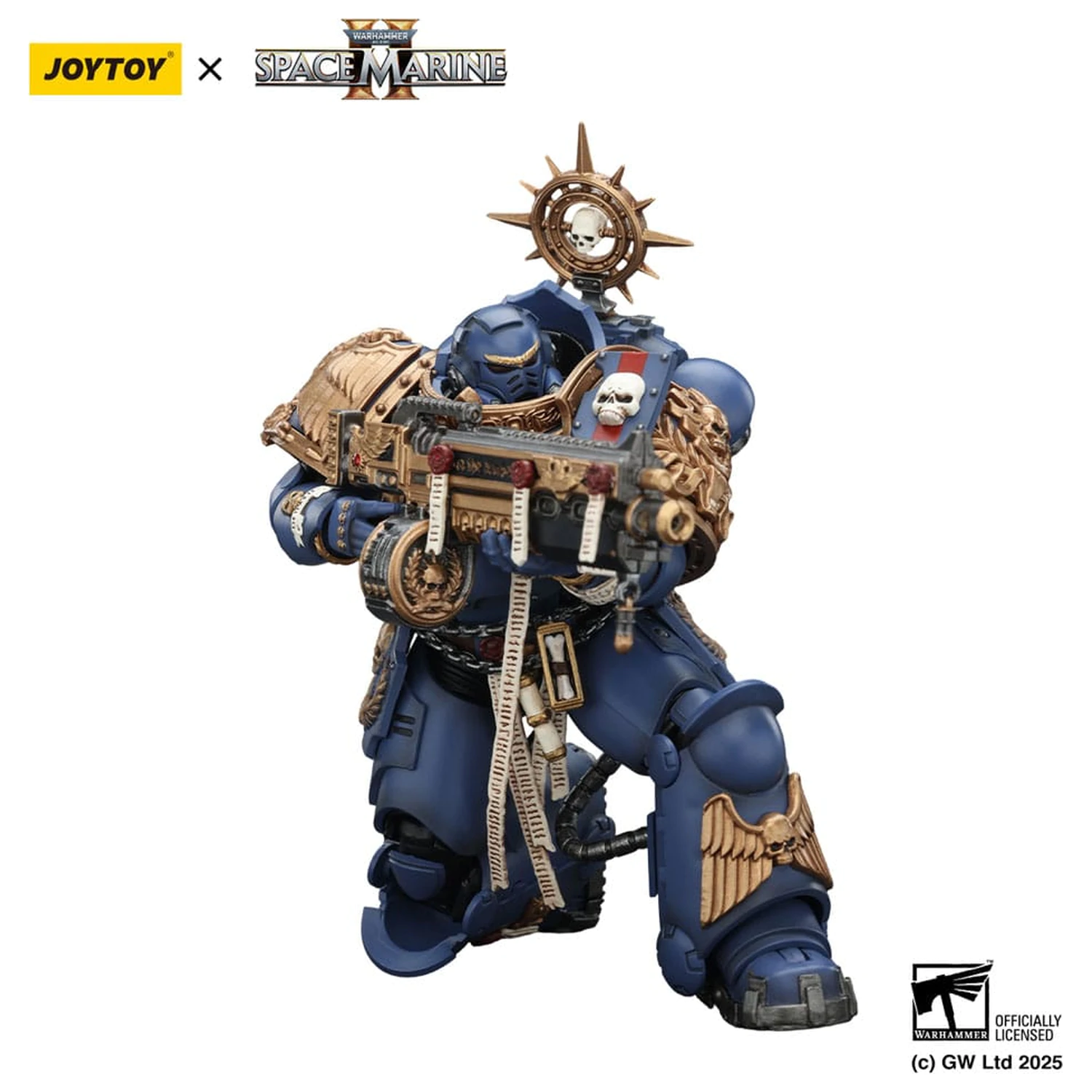Warhammer 40,000 Akčná Figúrka Ultramarines Heavy Relic Primus Armor 13 cm produktová fotografia