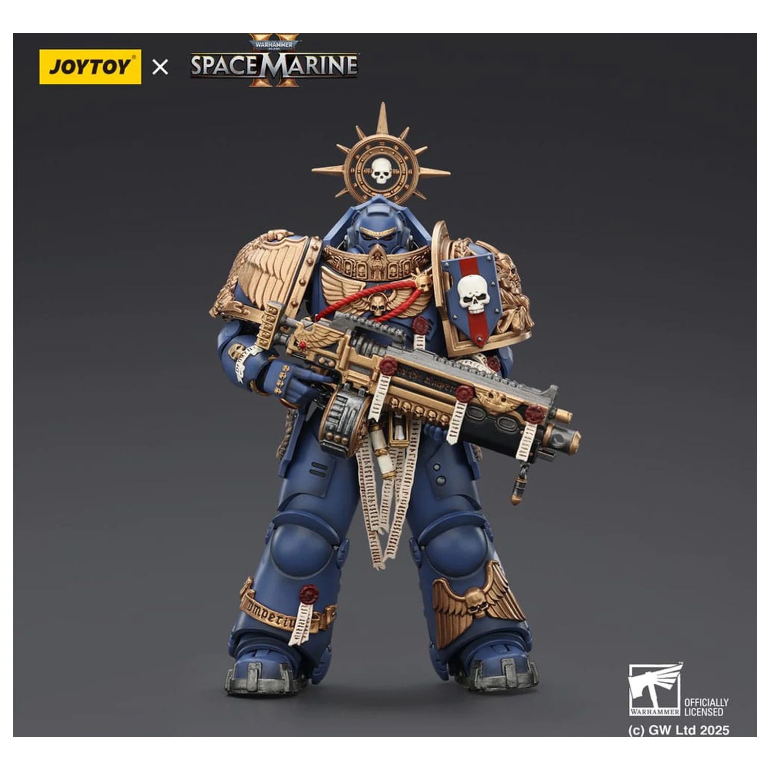Warhammer 40,000 Akčná Figúrka Ultramarines Heavy Relic Primus Armor 13 cm produktová fotografia