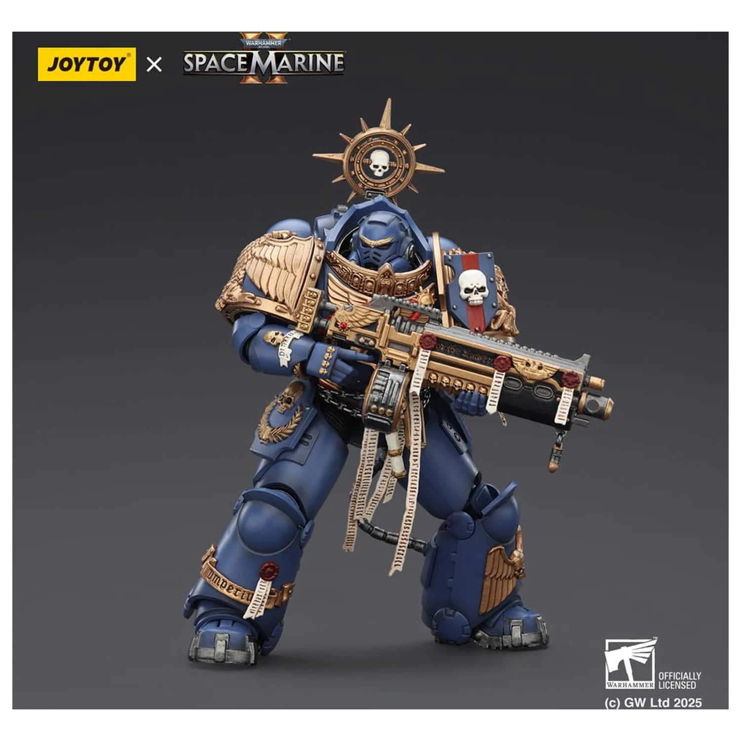 Warhammer 40,000 Akčná Figúrka Ultramarines Heavy Relic Primus Armor 13 cm produktová fotografia