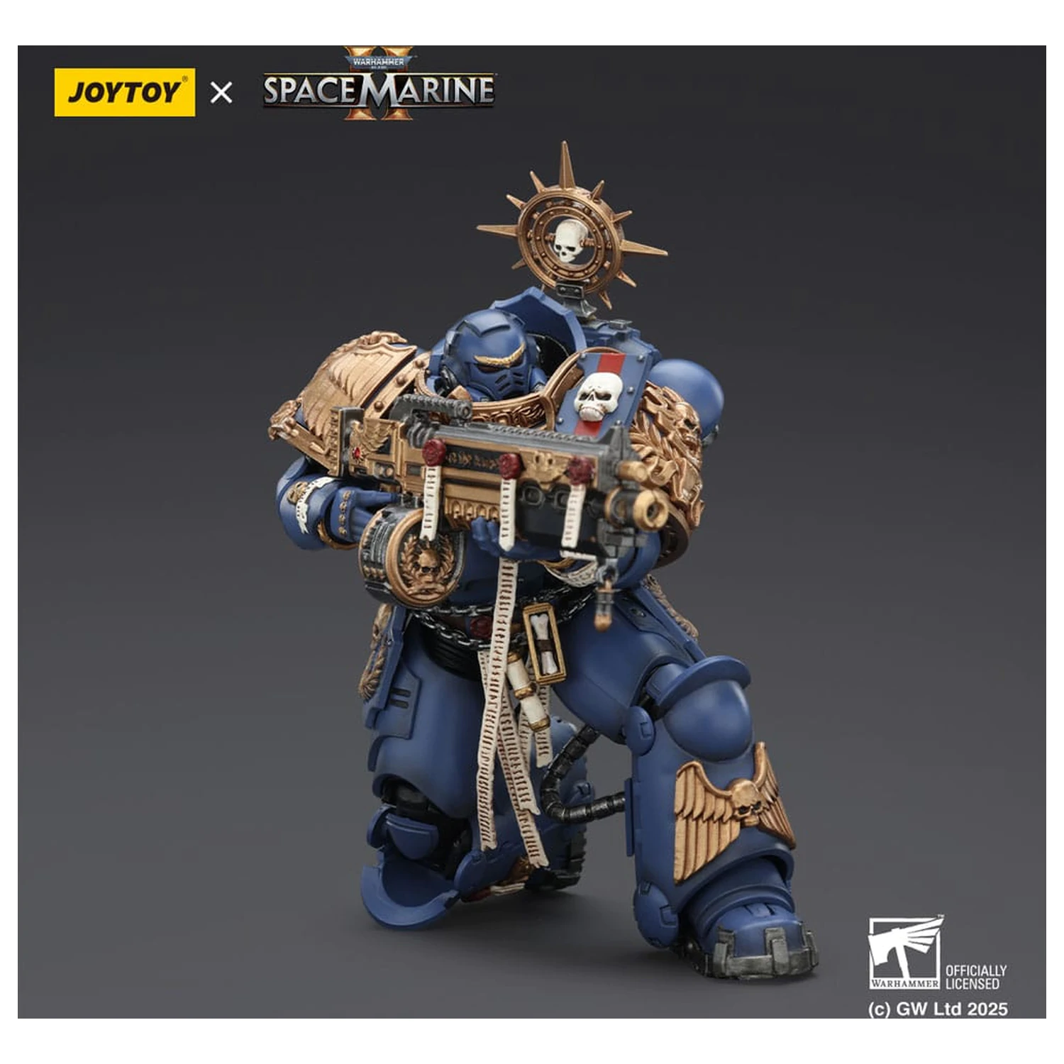 Warhammer 40,000 Akčná Figúrka Ultramarines Heavy Relic Primus Armor 13 cm produktová fotografia