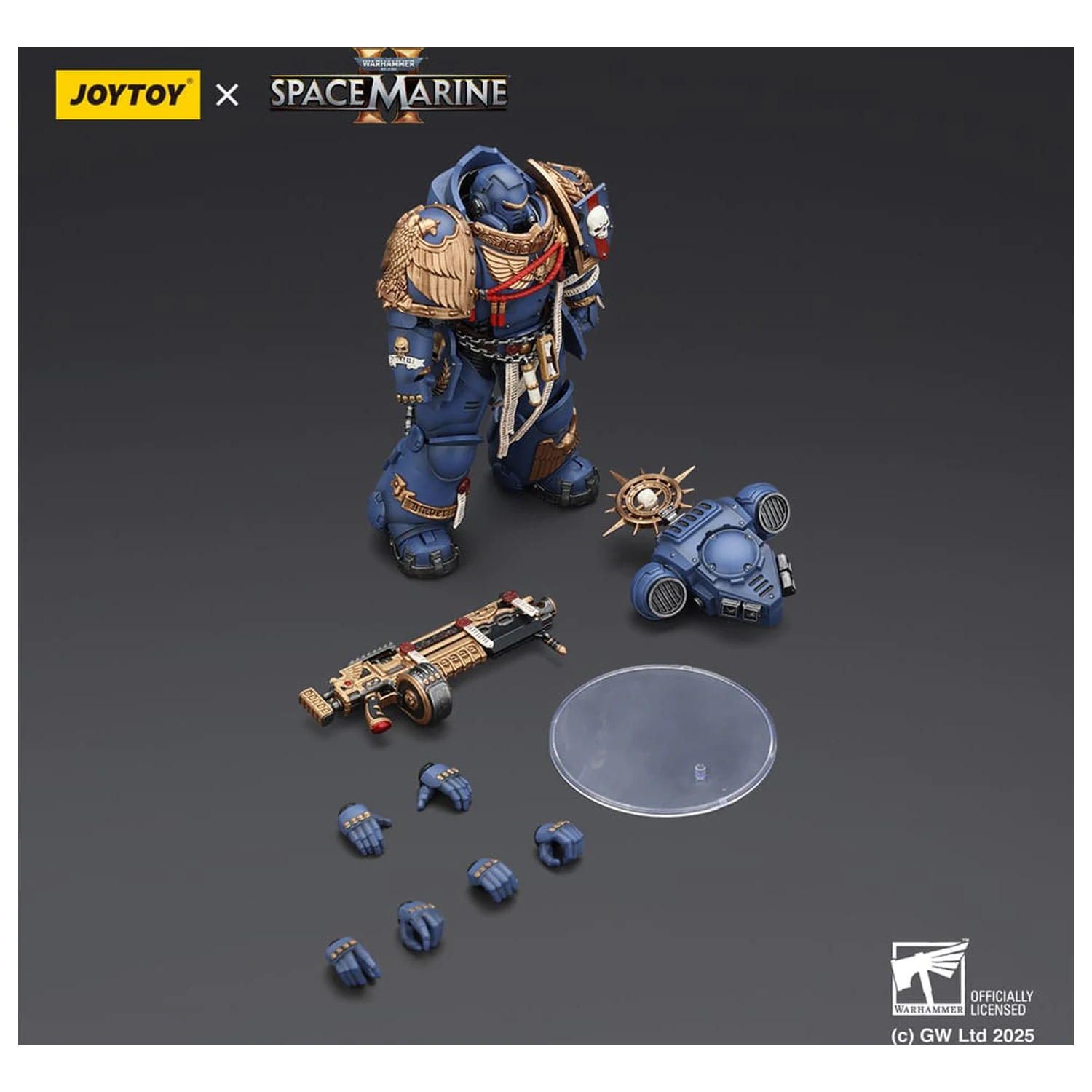 Warhammer 40,000 Akčná Figúrka Ultramarines Heavy Relic Primus Armor 13 cm produktová fotografia