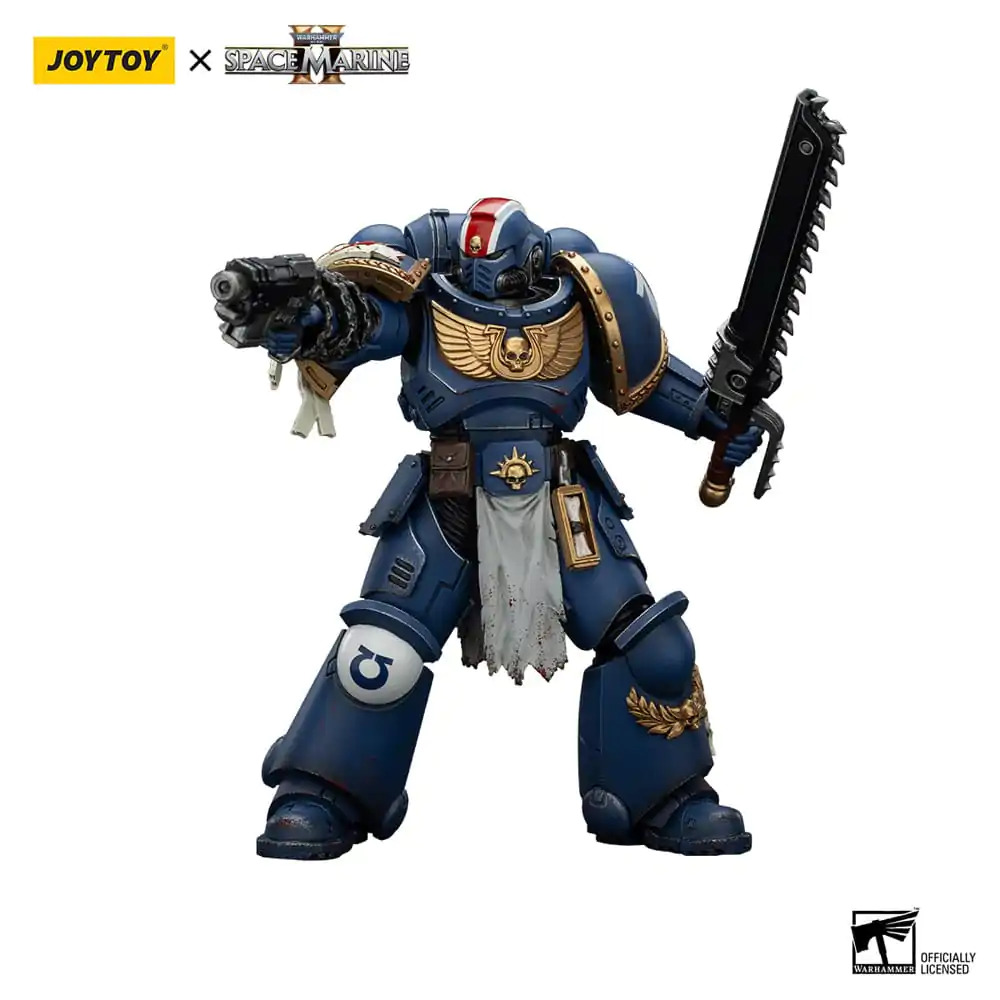Warhammer 40,000: Space Marine 2 Akčná figúrka Ultramarines Lieutenant Titus Collectors Edition 13 cm produktová fotografia