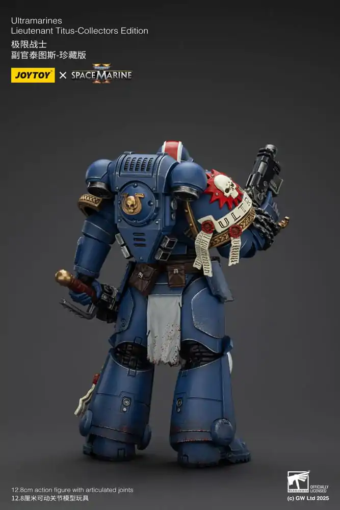 Warhammer 40,000: Space Marine 2 Akčná figúrka Ultramarines Lieutenant Titus Collectors Edition 13 cm produktová fotografia