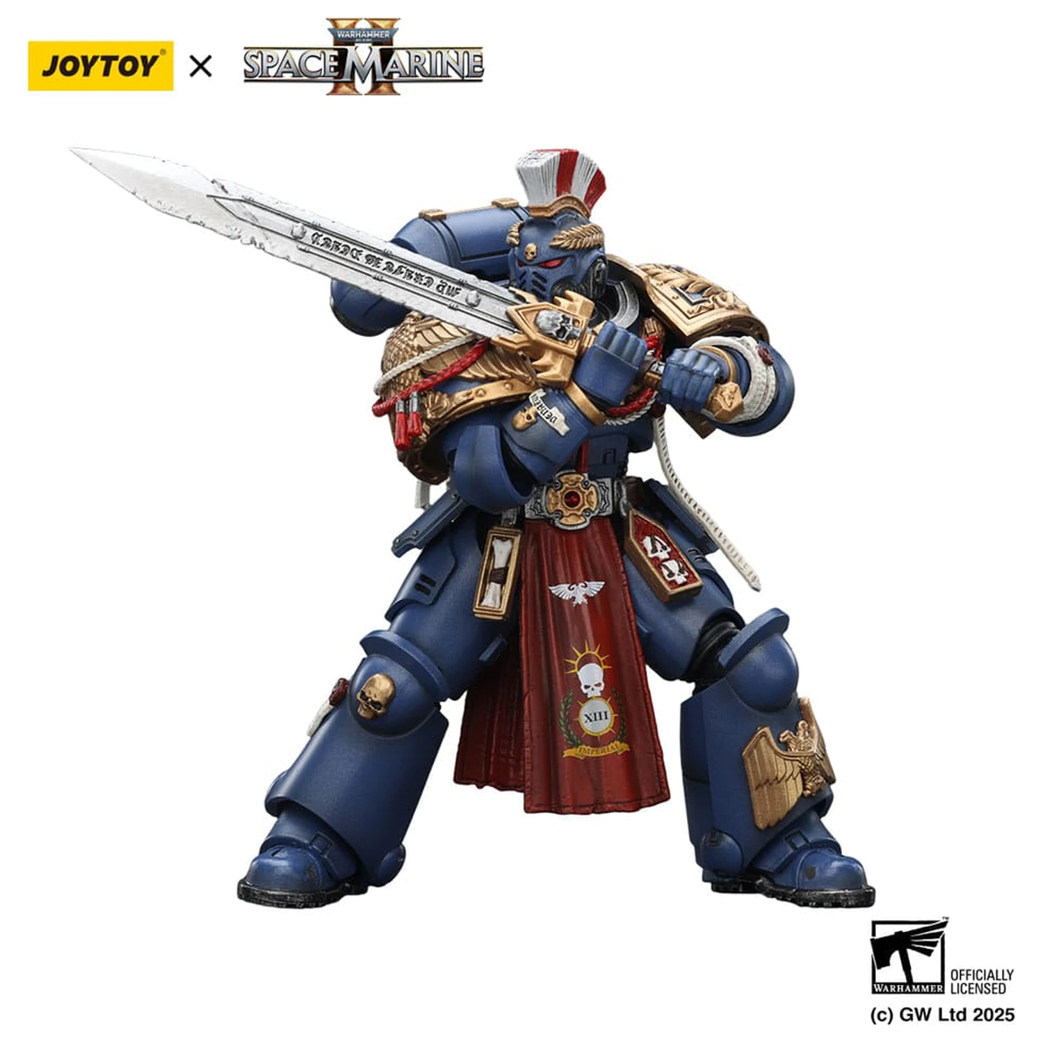 Warhammer 40,000 Akčná figúrka Ultramarines Relic Primus Armour 12 cm produktová fotografia