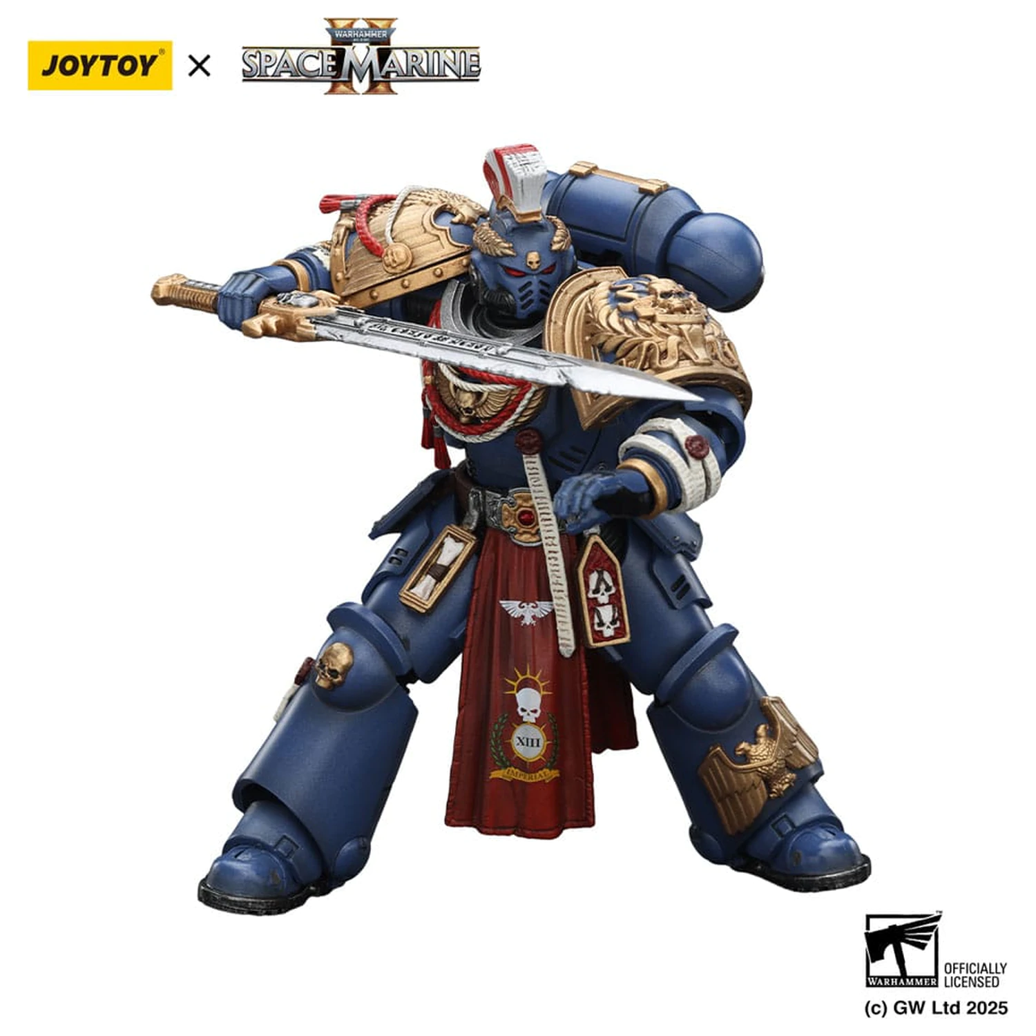 Warhammer 40,000 Akčná figúrka Ultramarines Relic Primus Armour 12 cm produktová fotografia