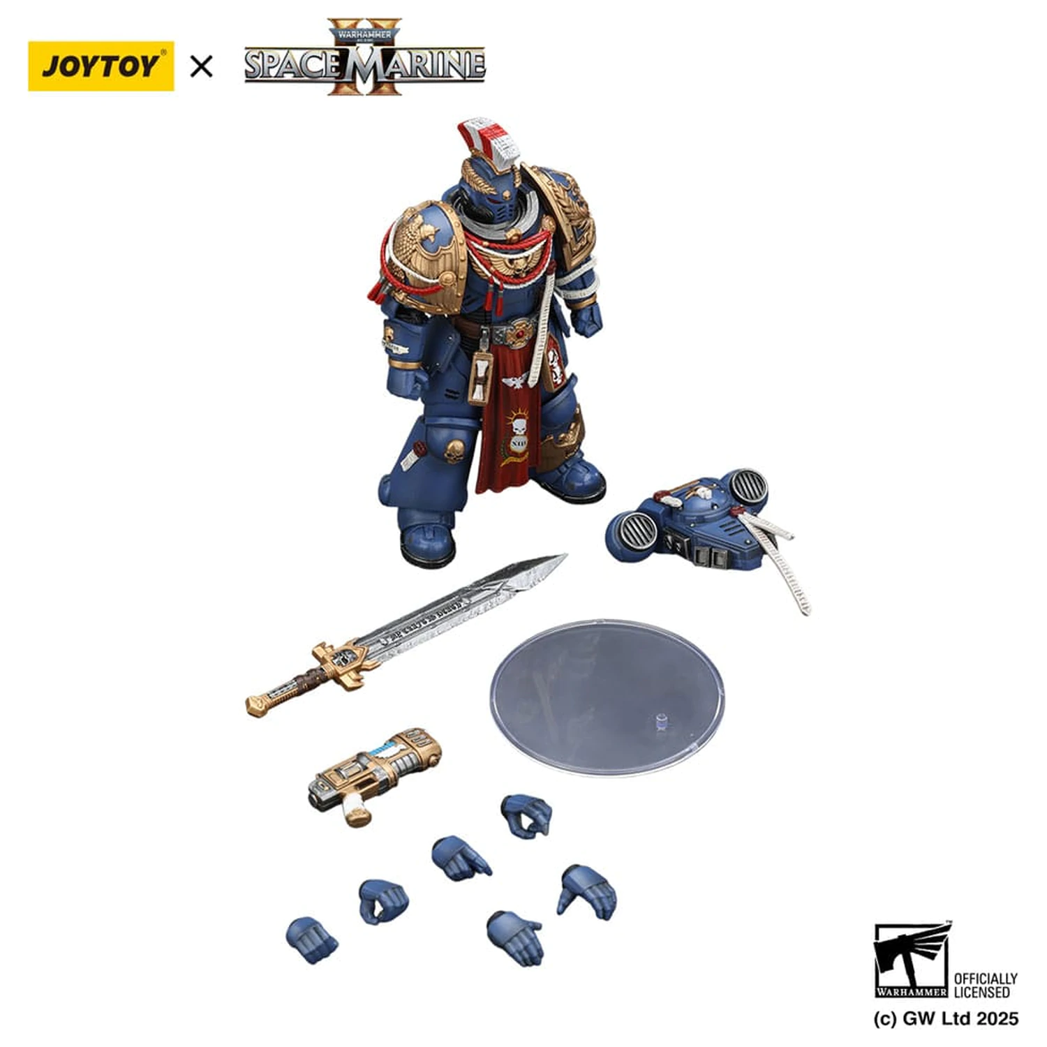 Warhammer 40,000 Akčná figúrka Ultramarines Relic Primus Armour 12 cm produktová fotografia