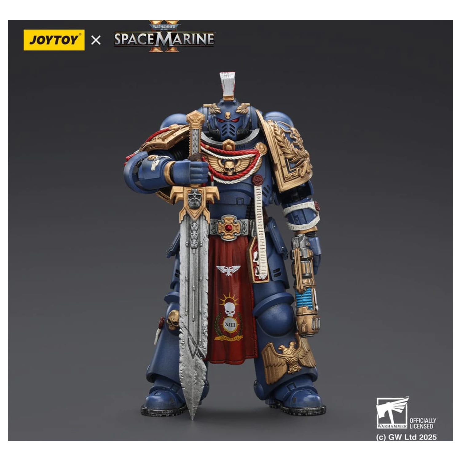Warhammer 40,000 Akčná figúrka Ultramarines Relic Primus Armour 12 cm produktová fotografia