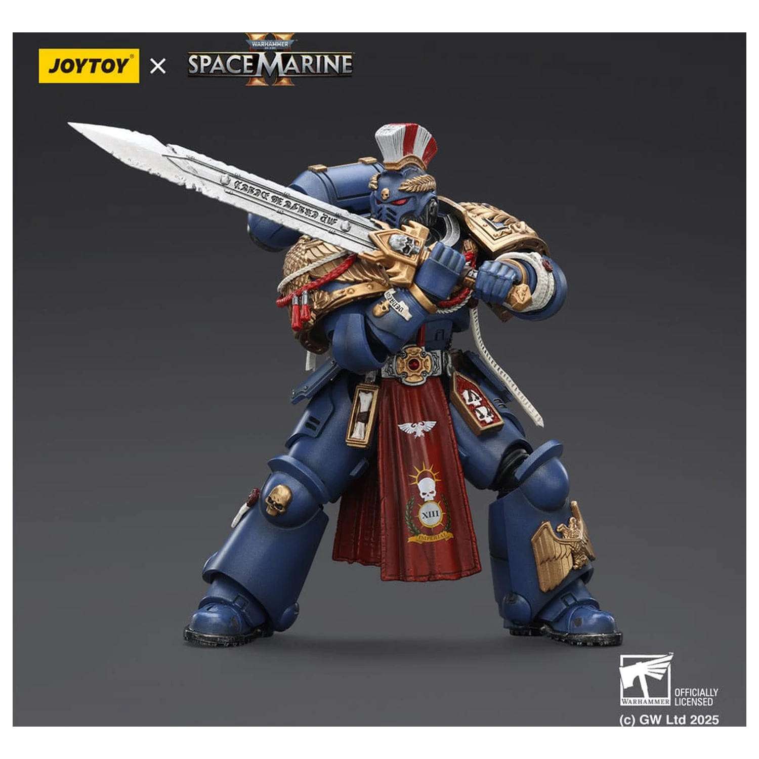 Warhammer 40,000 Akčná figúrka Ultramarines Relic Primus Armour 12 cm produktová fotografia