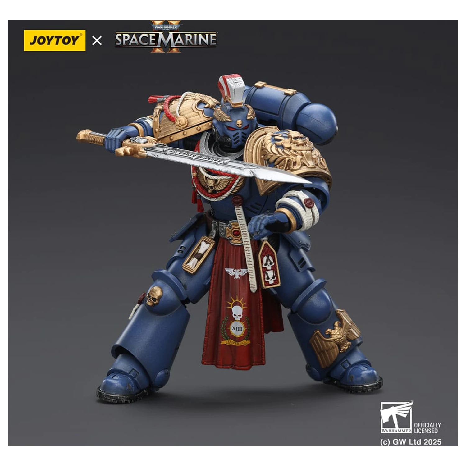 Warhammer 40,000 Akčná figúrka Ultramarines Relic Primus Armour 12 cm produktová fotografia