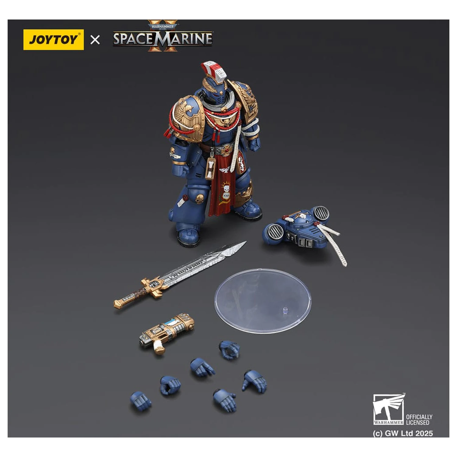 Warhammer 40,000 Akčná figúrka Ultramarines Relic Primus Armour 12 cm produktová fotografia