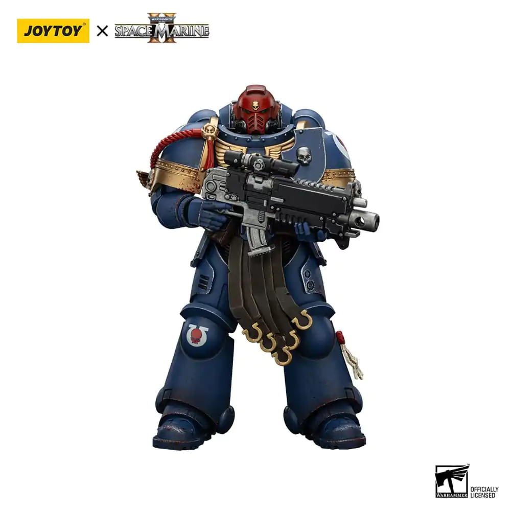 Warhammer 40,000: Space Marine 2 Akčná figúrka Ultramarines Sergeant Gadriel Collectors Edition 13 cm produktová fotografia