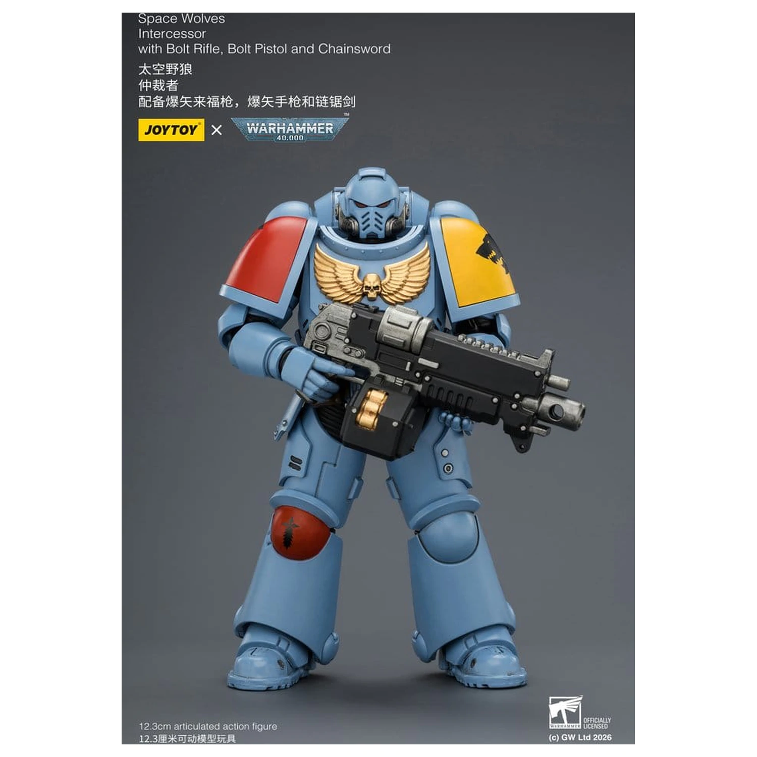 Warhammer 40,000 Akčná figúrka Space Wolves Intercessor 12 cm produktová fotografia