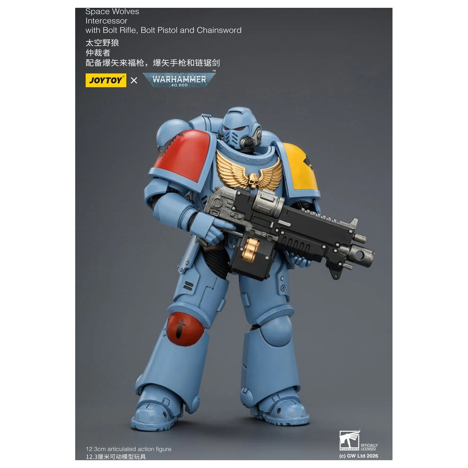 Warhammer 40,000 Akčná figúrka Space Wolves Intercessor 12 cm produktová fotografia