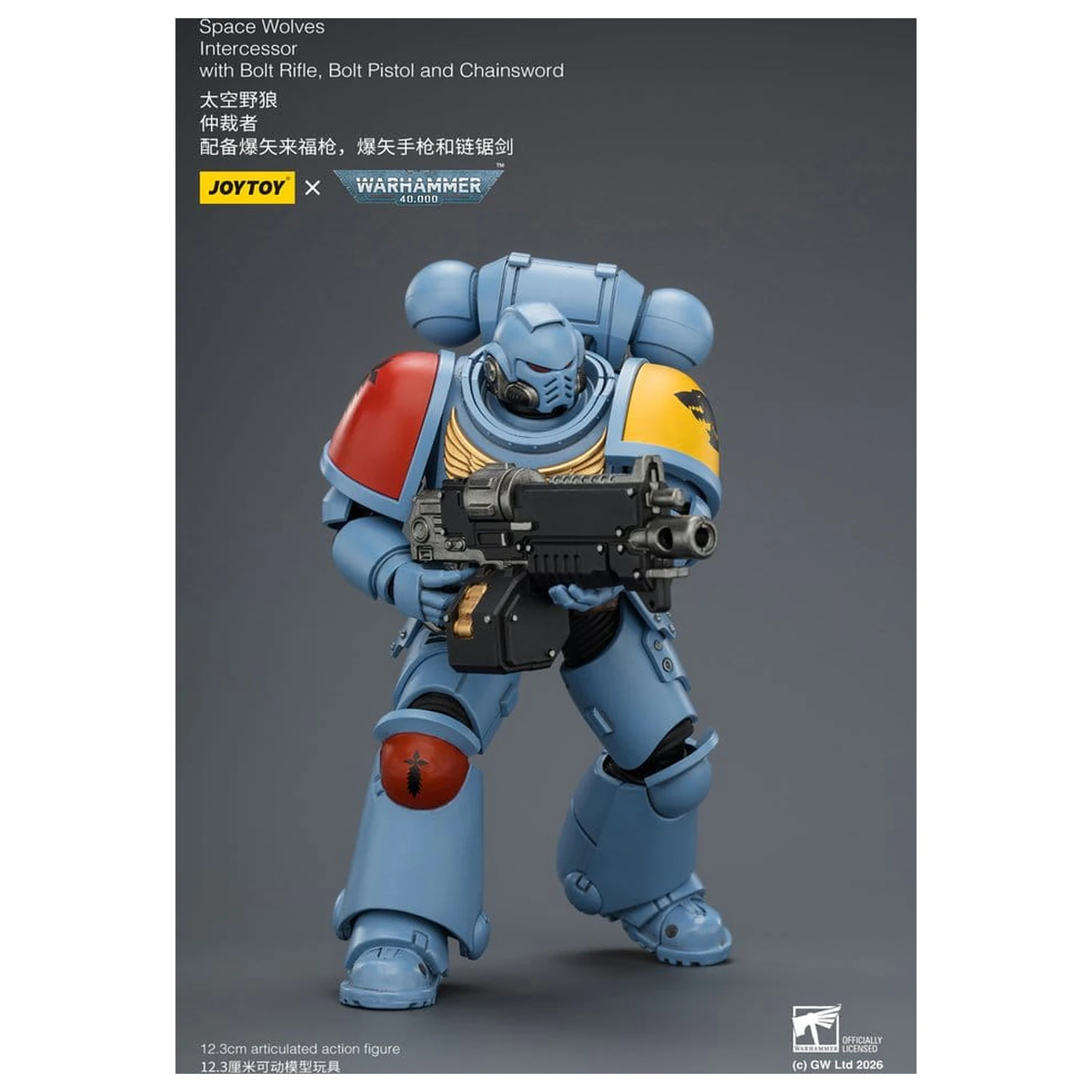 Warhammer 40,000 Akčná figúrka Space Wolves Intercessor 12 cm produktová fotografia