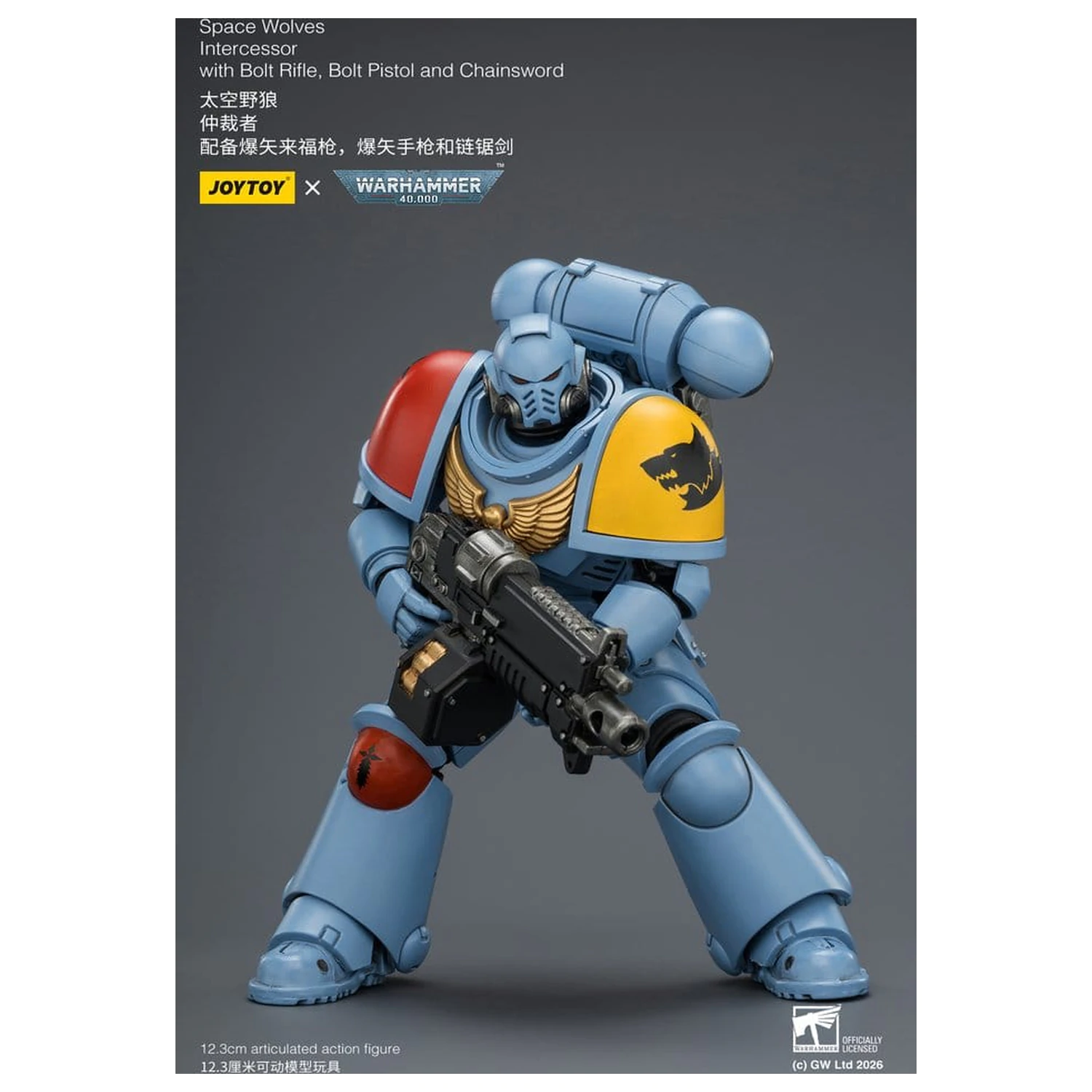 Warhammer 40,000 Akčná figúrka Space Wolves Intercessor 12 cm produktová fotografia