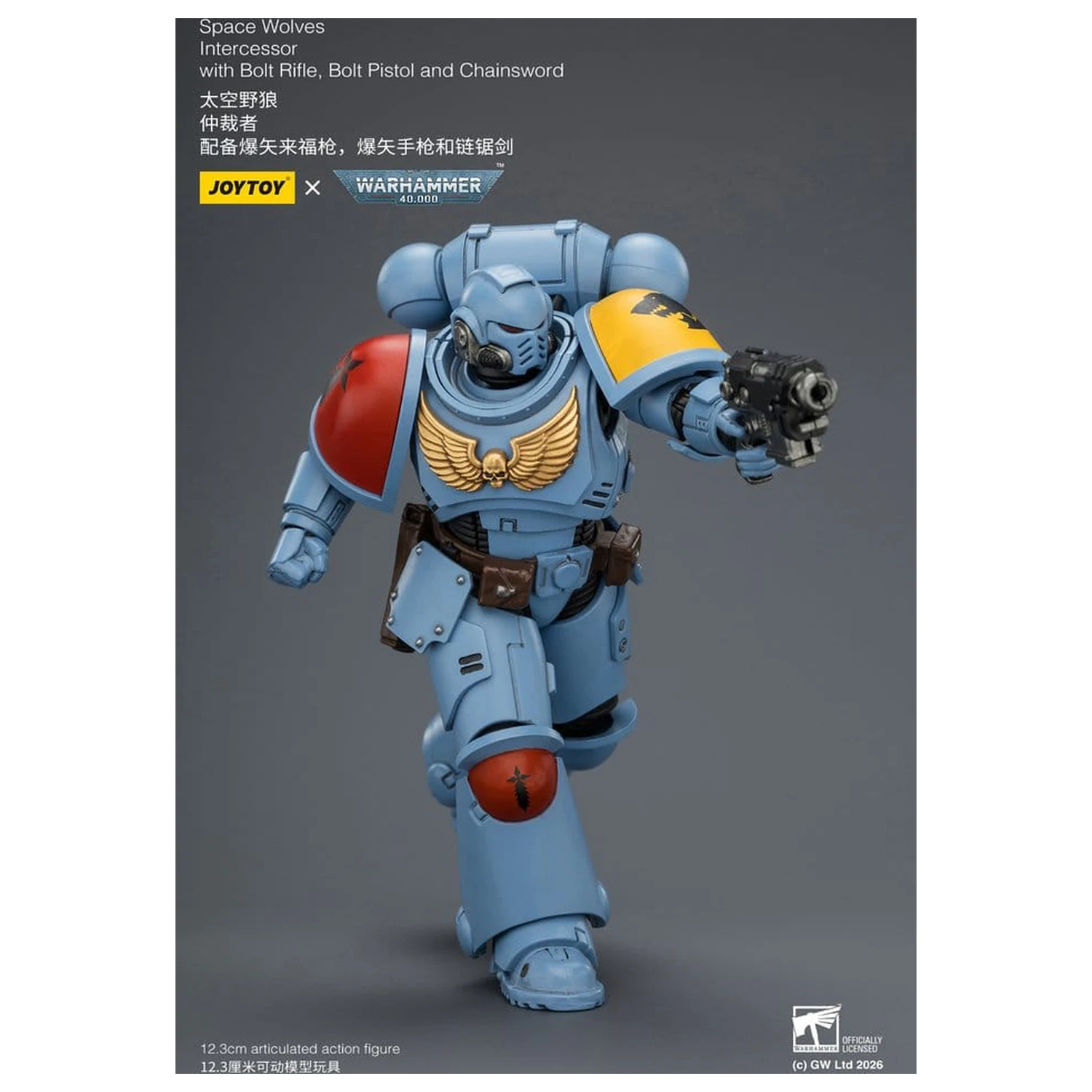 Warhammer 40,000 Akčná figúrka Space Wolves Intercessor 12 cm produktová fotografia