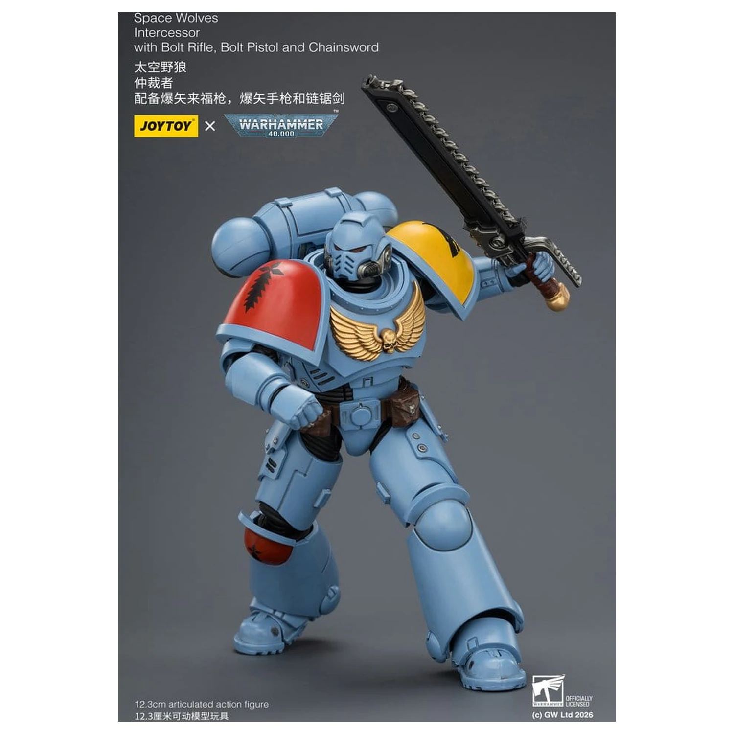 Warhammer 40,000 Akčná figúrka Space Wolves Intercessor 12 cm produktová fotografia