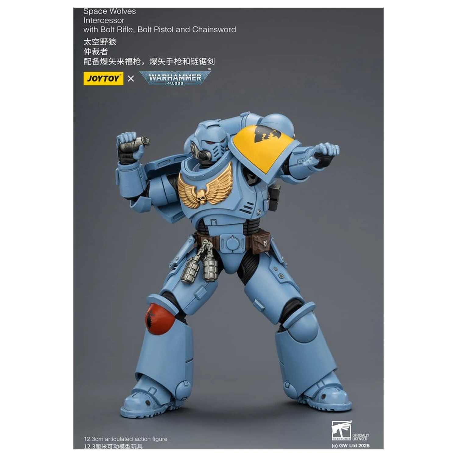 Warhammer 40,000 Akčná figúrka Space Wolves Intercessor 12 cm produktová fotografia