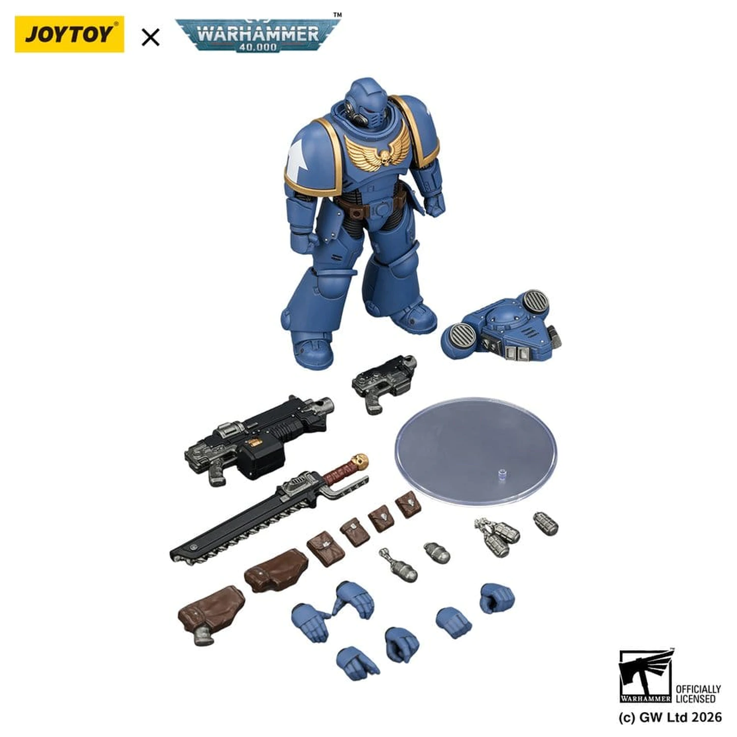 Warhammer 40,000 akčná figúrka Ultramarines Intercessor 12 cm produktová fotografia