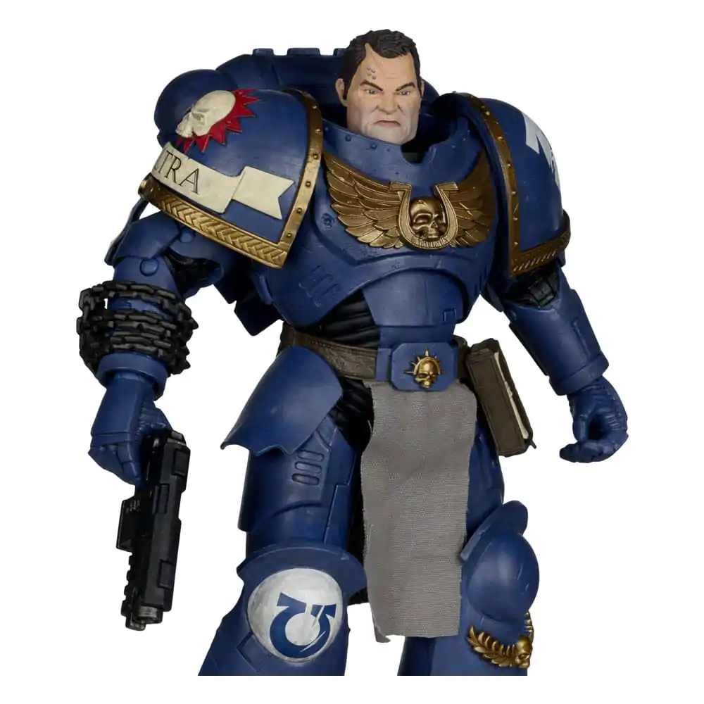 Warhammer 40,000 Akčná figúrka Ultramarines: Lieutenant Titus 18 cm produktová fotografia