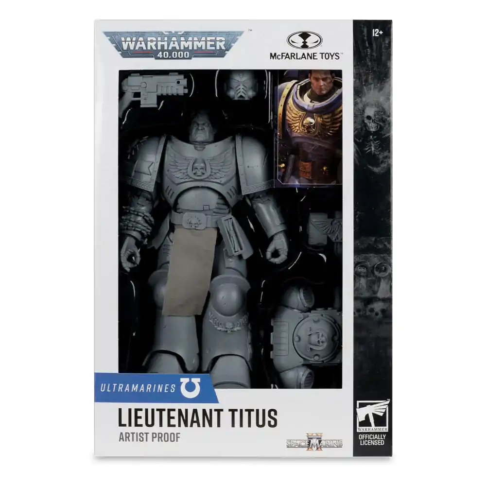 Warhammer 40,000 Akčná figúrka Ultramarines: Lieutenant Titus (Artist Proof) 18 cm termékfotó