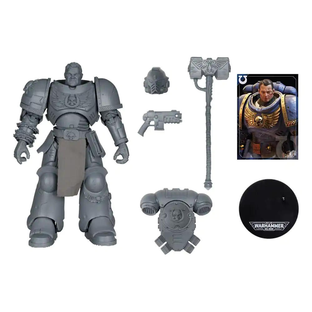 Warhammer 40,000 Akčná figúrka Ultramarines: Lieutenant Titus (Artist Proof) 18 cm termékfotó