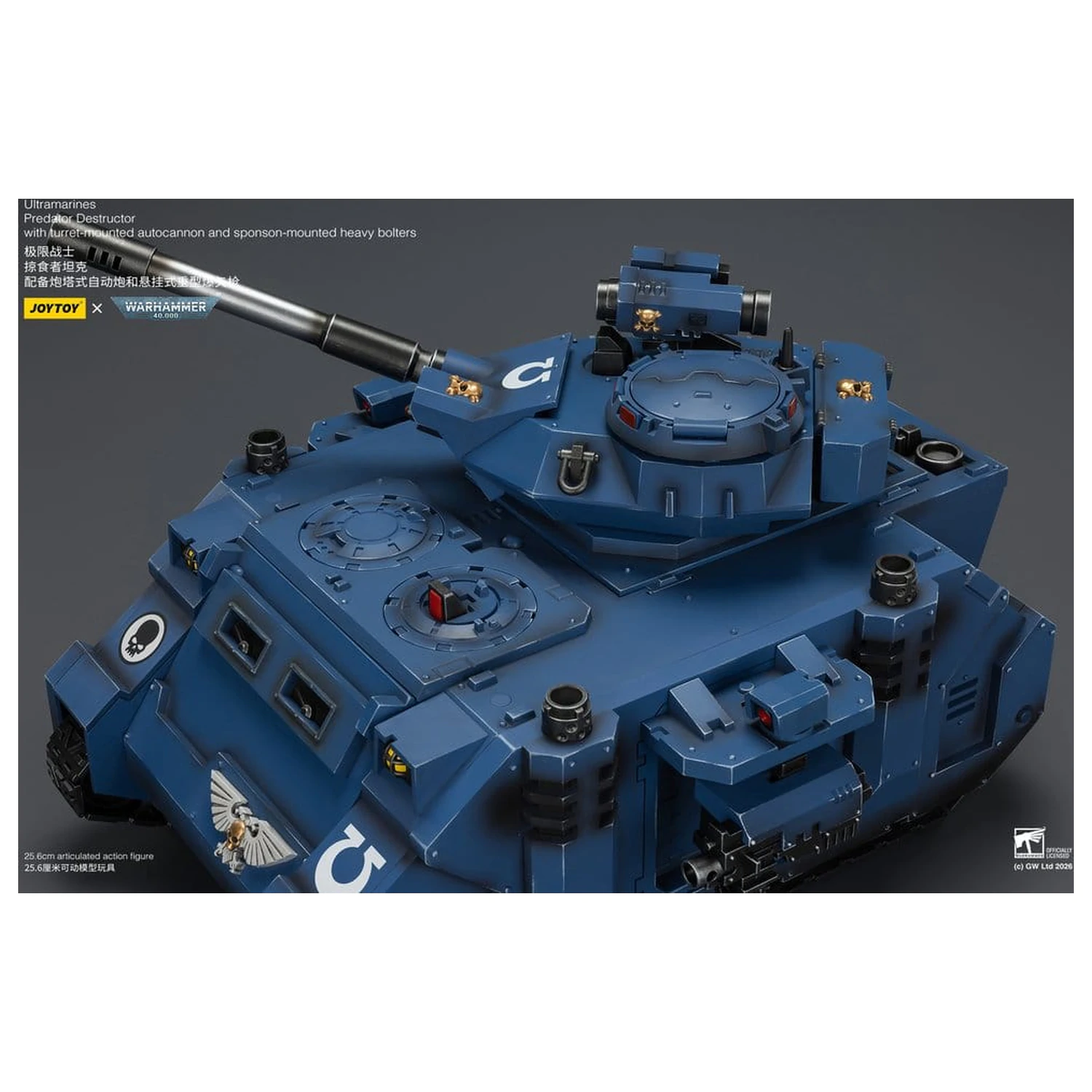 Warhammer 40,000 Vozidlo Ultramarines Predator Destructor 26 cm produktová fotografia