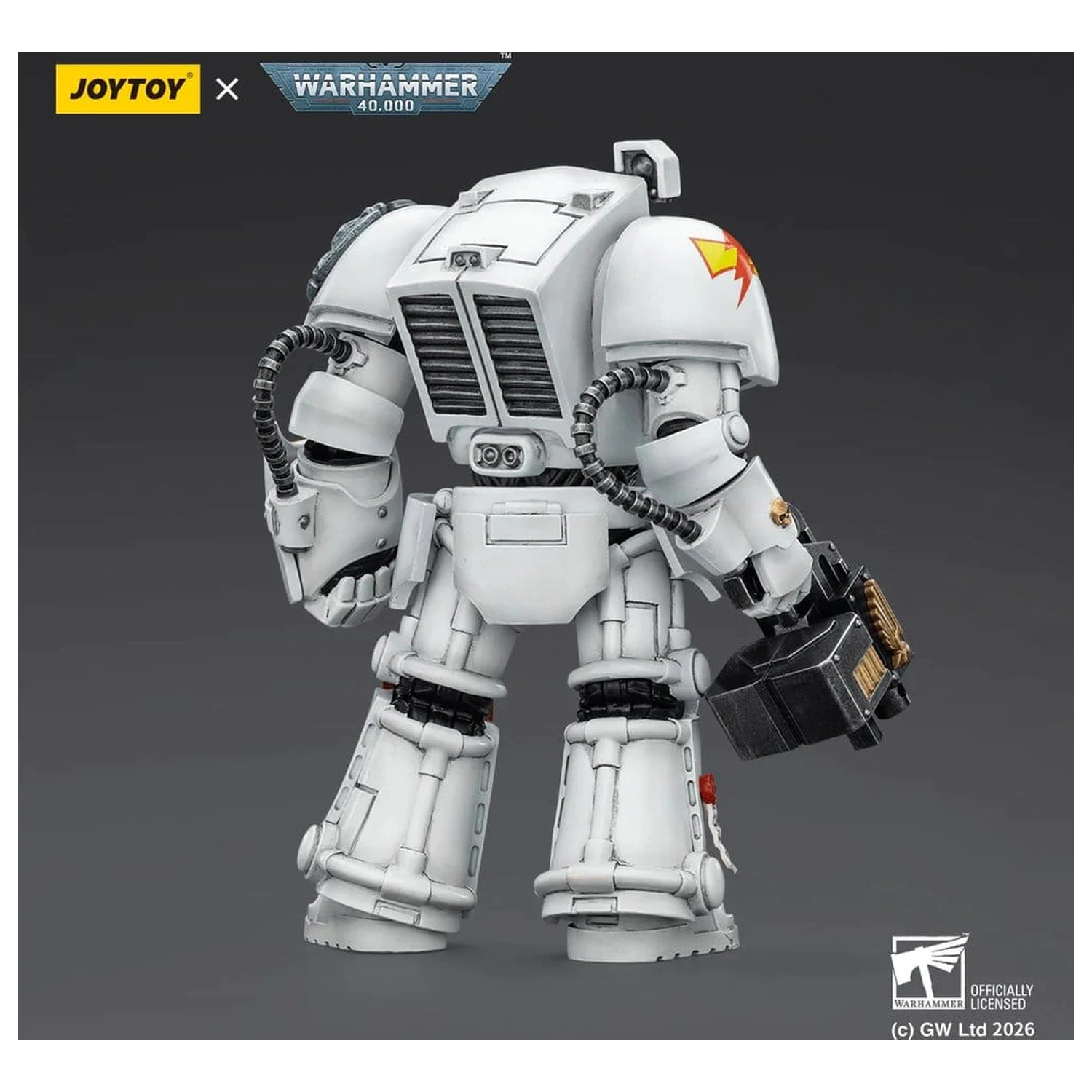 Warhammer 40,000 Akčná figúrka White Scars Terminator 2 s Power Fist a Storm Bolter 14 cm produktová fotografia