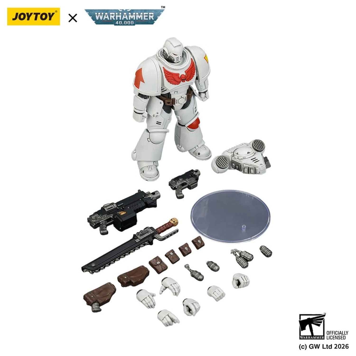 Warhammer 40,000 akčná figúrka White Scars Intercessor 12 cm produktová fotografia