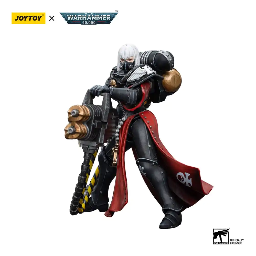 Warhammer 40k Akčná figúrka 1/18 Adepta Sororitas Retributor s Ťažkým Plameňometom 12 cm produktová fotografia