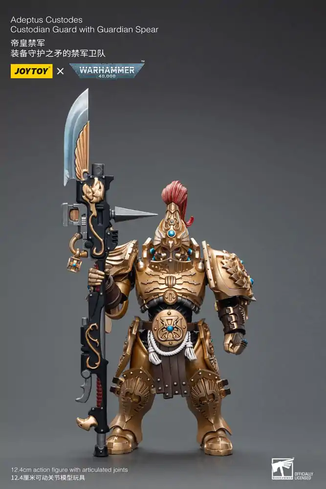 Warhammer 40k Akčná figúrka 1/18 Adeptus Custodes Custodian Guard s Guardian Spear produktová fotografia