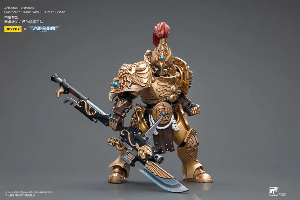 Warhammer 40k Akčná figúrka 1/18 Adeptus Custodes Custodian Guard s Guardian Spear produktová fotografia