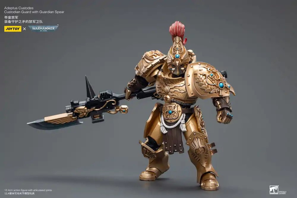 Warhammer 40k Akčná figúrka 1/18 Adeptus Custodes Custodian Guard s Guardian Spear produktová fotografia