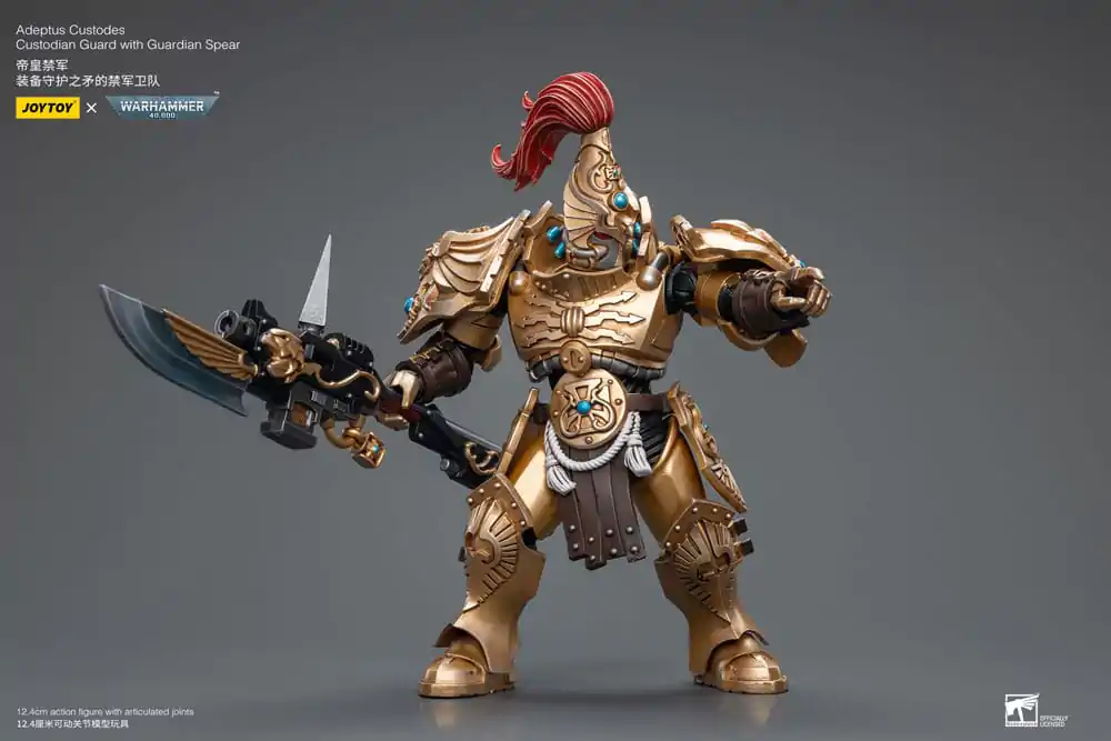 Warhammer 40k Akčná figúrka 1/18 Adeptus Custodes Custodian Guard s Guardian Spear produktová fotografia