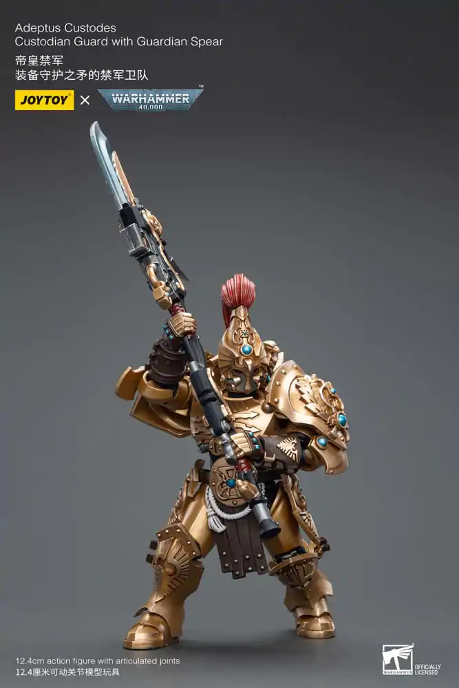 Warhammer 40k Akčná figúrka 1/18 Adeptus Custodes Custodian Guard s Guardian Spear produktová fotografia