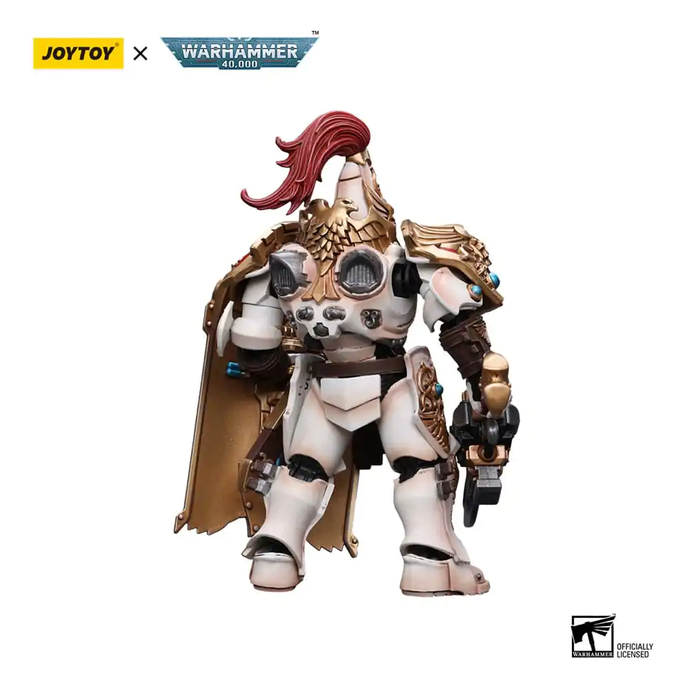 Warhammer 40k Akčná figúrka 1/18 Adeptus Custodes Solar Watch Custodian Guard so Sentinel Blade a Praesidium Shield 12 cm produktová fotografia