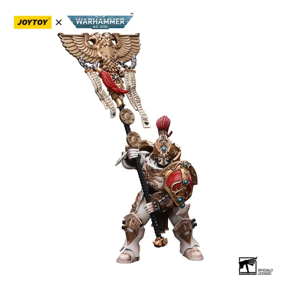 Warhammer 40k akčná figúrka 1/18 Adeptus Custodes Solar Watch Vexilus Praetor 12 cm termékfotó