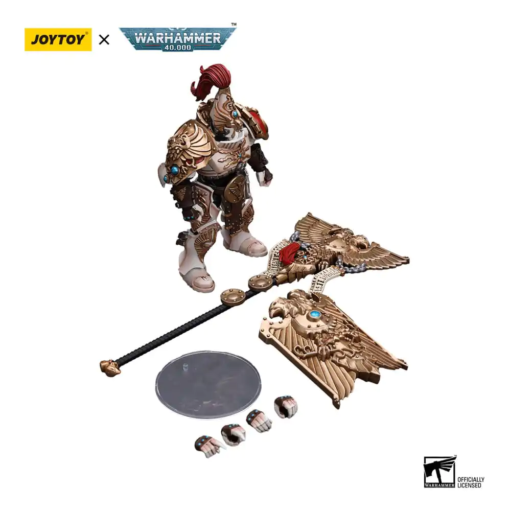 Warhammer 40k akčná figúrka 1/18 Adeptus Custodes Solar Watch Vexilus Praetor 12 cm termékfotó