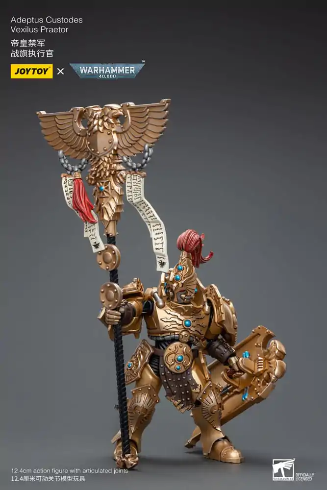 Warhammer 40k akčná figúrka 1/18 Adeptus Custodes Vexilus Praetor termékfotó